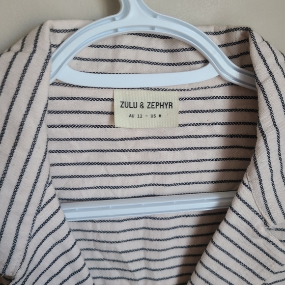 Zulu & Zephyr | Formation Beach Shirt Woven Stripe - Picture 5 of 8